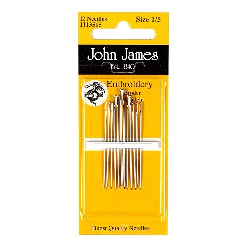 Embroidery Needles Size 5/10