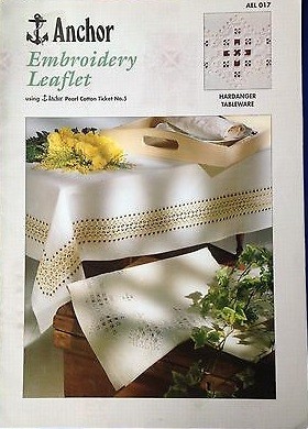 Anchor Embroidery Leaflet - Hardanger Tableware