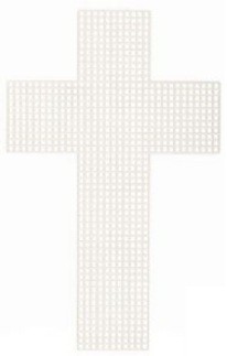 33068 - Plastic Canvas 3 in 7 Mesh Cross - 2 Pack - 15% off RRP