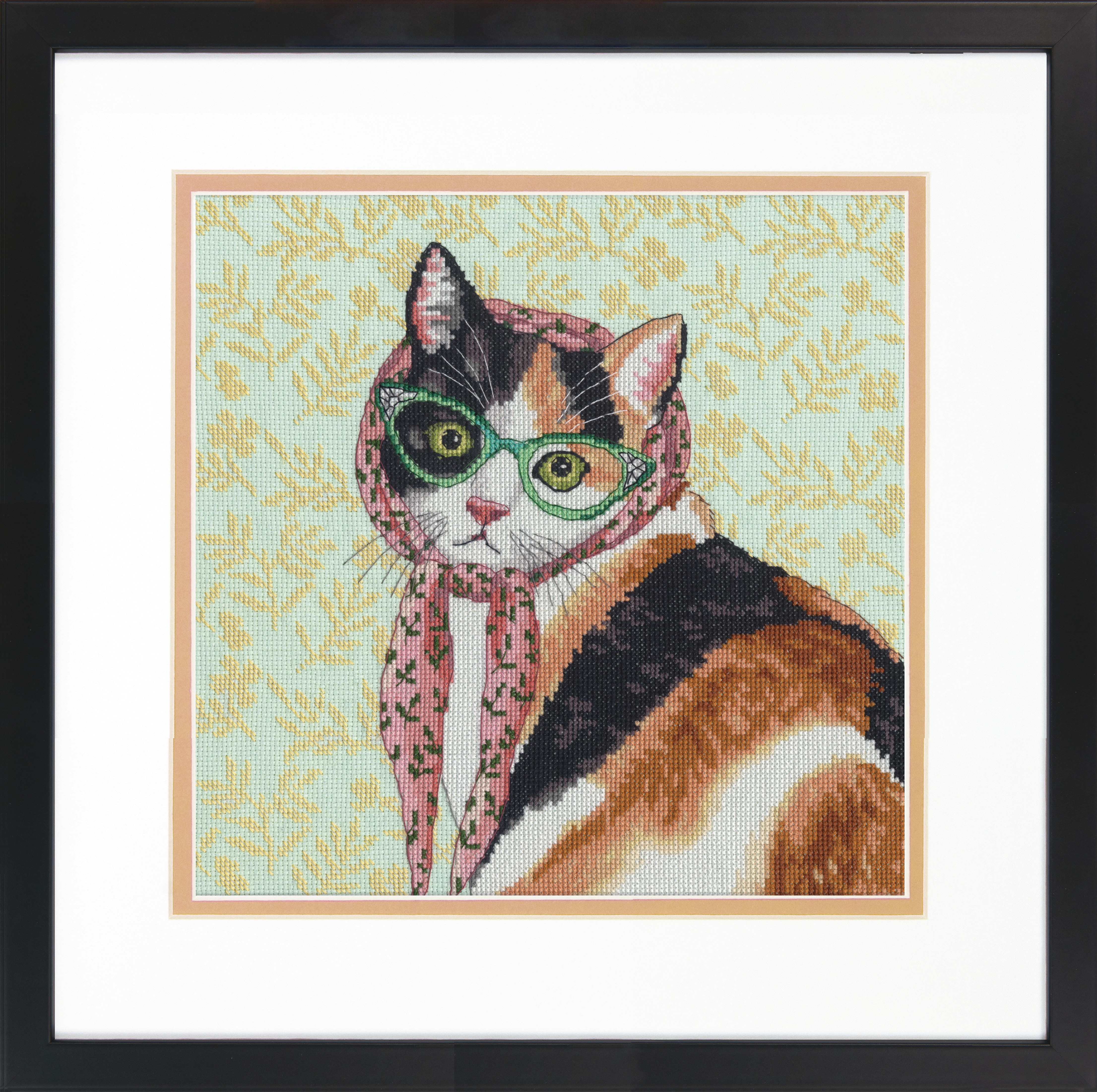 Dimensions: Counted Cross Stitch Kit: Mama Cat