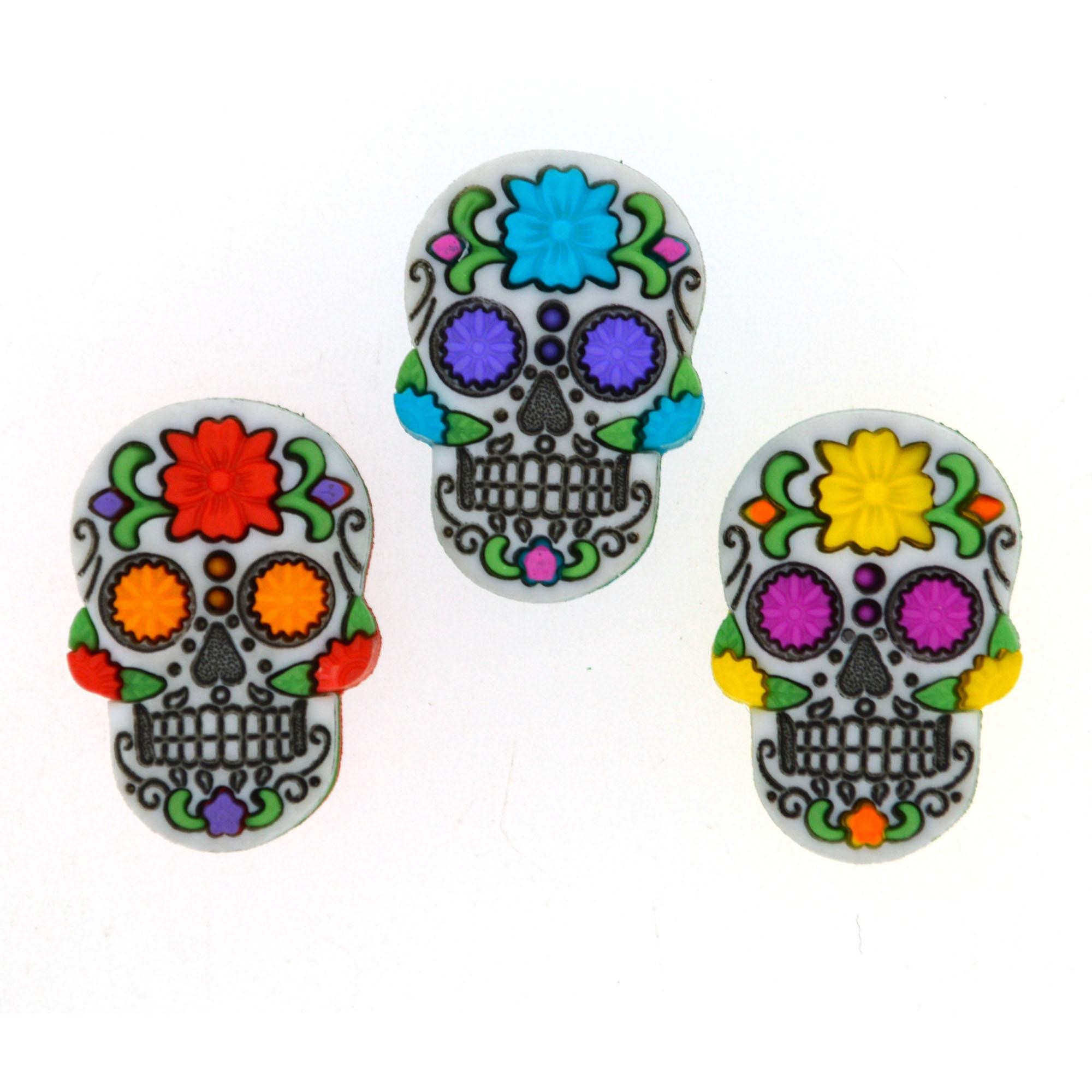 Dress It Up! Buttons - Sugar Skulls