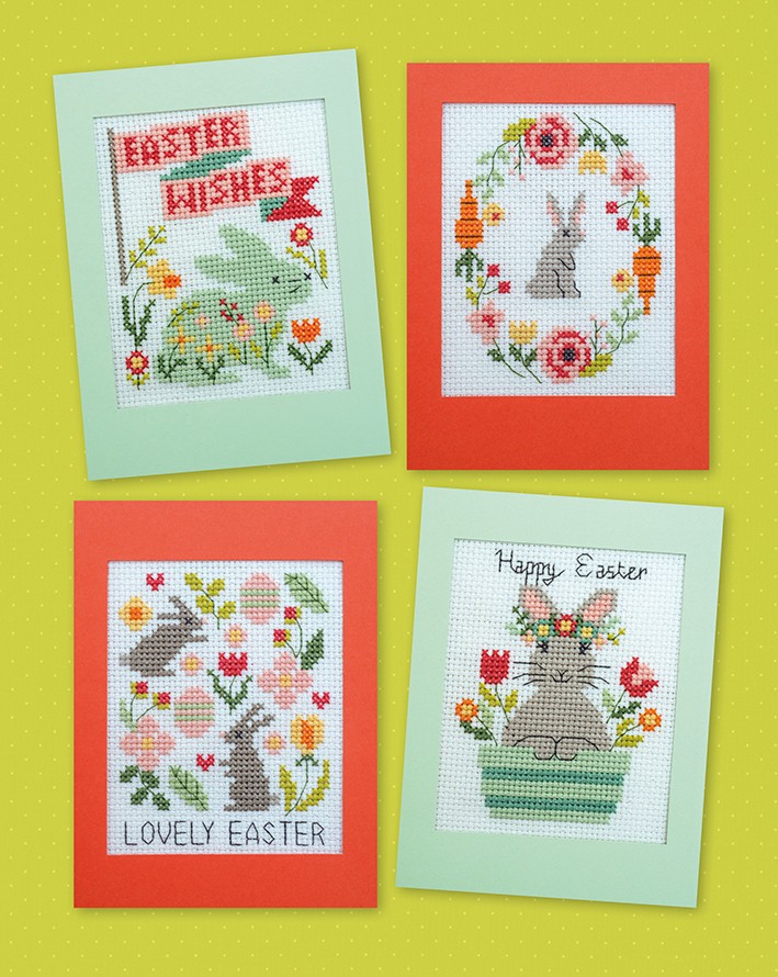 ONLINE EXCLUSIVE - Issue 407 - Cross Stitcher Easter Card Pack