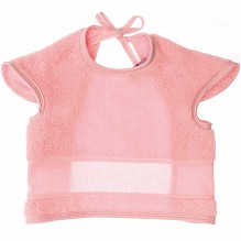 Rico Baby Armhole Feeder Bib - Rose (40 x 49cm)