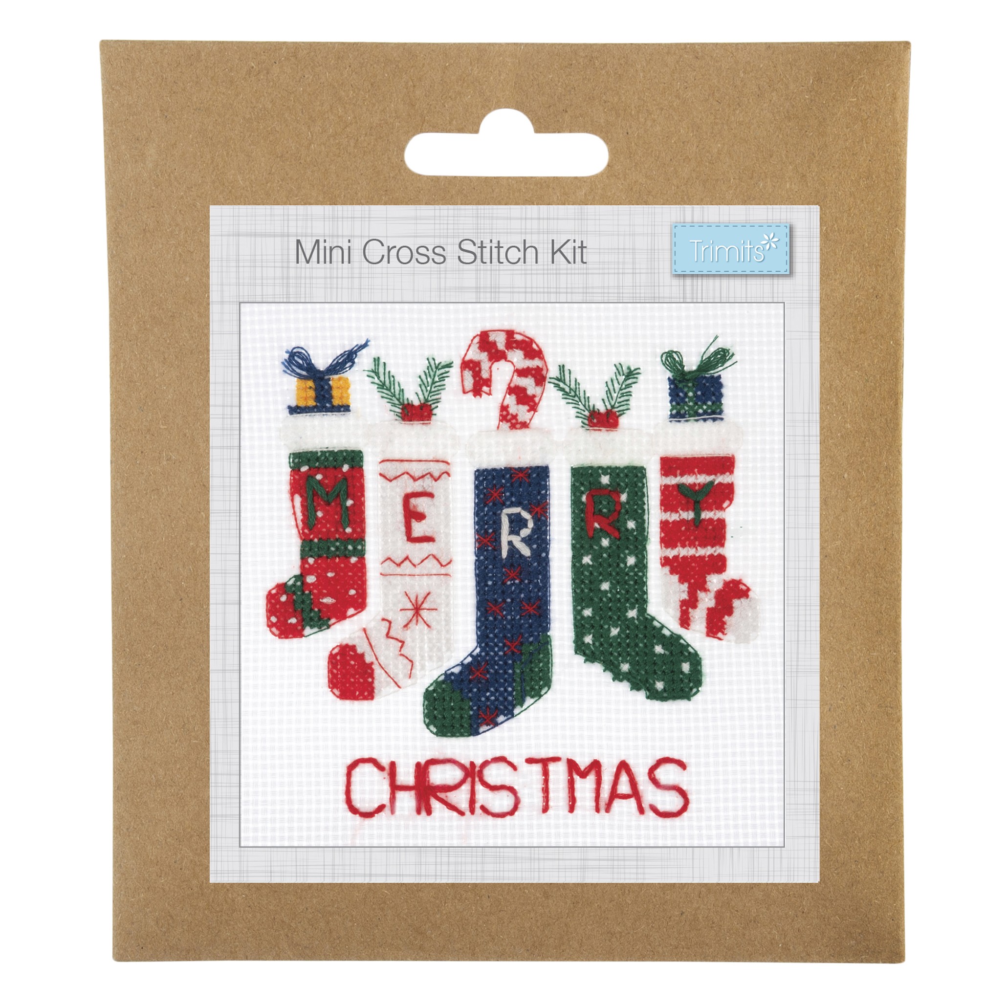 Trimits  - Cross Stitch Kit - Stockings