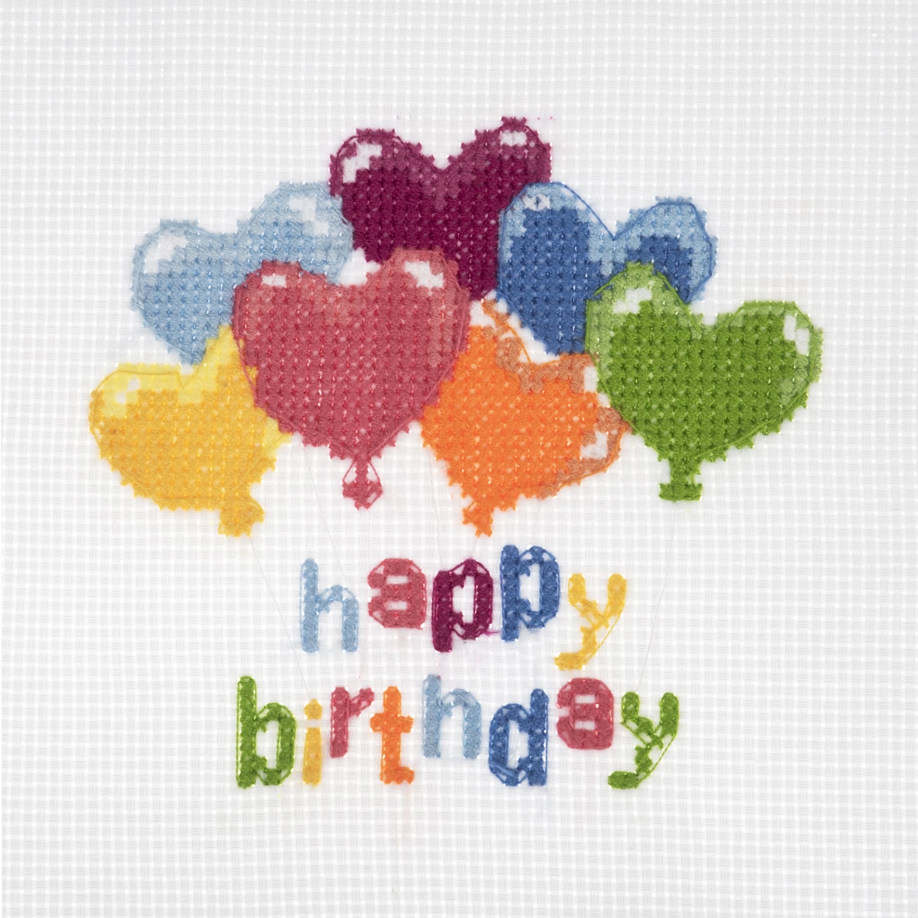 Trimits  - Cross Stitch Kit - Happy Birthday