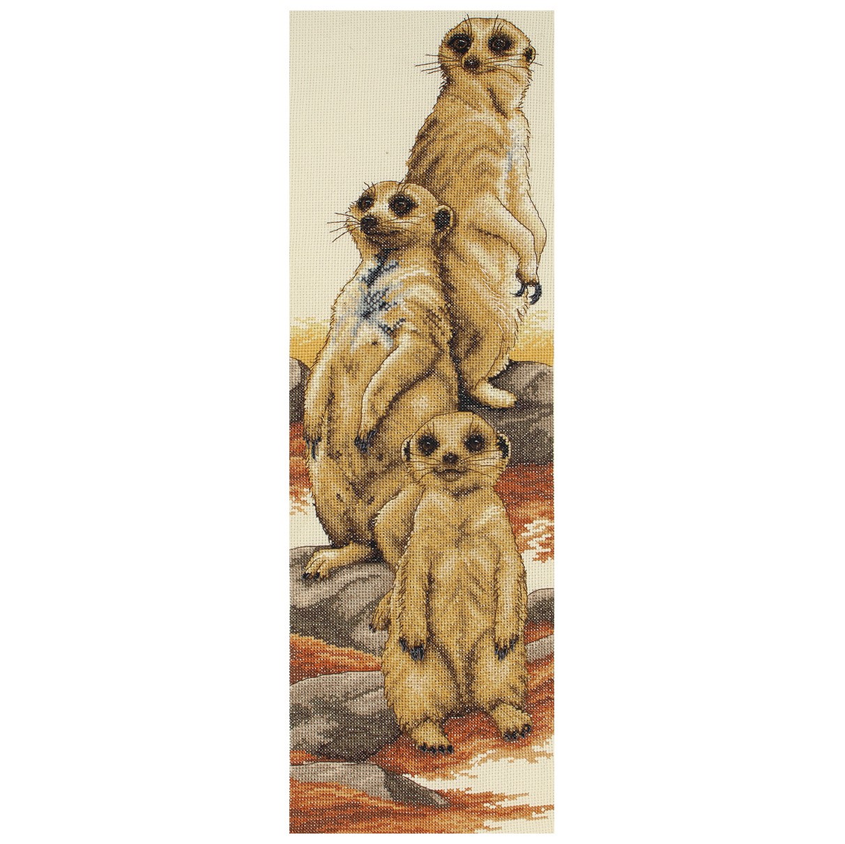 PCE772 - Meerkats Cross Stitch Kit