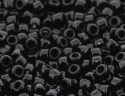 Petite Glass Beads - Black