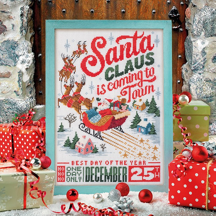 Cross Stitcher Project Pack - Issue 415 - Santa's Stopping By...