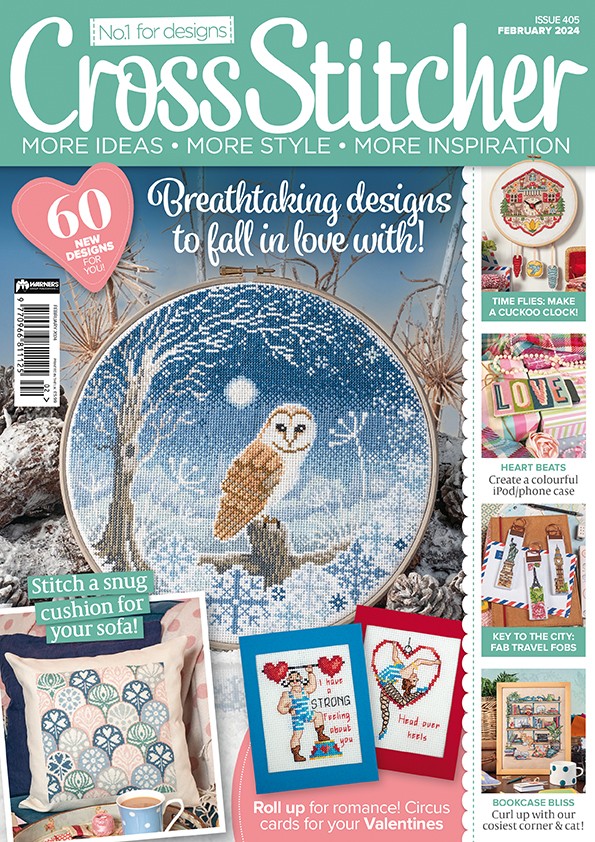 Cross Stitcher Magazine issue 405 February 2024