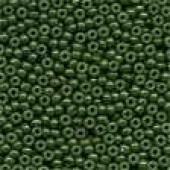 Glass Seed Beads 02094 - Opaque Moss