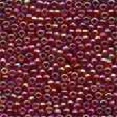 Antique Glass Beads 03048 - Cinnamon Red
