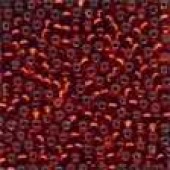 Antique Glass Beads 03049 - Rich Red