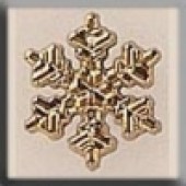 Glass Treasures 12036 - Small Gold Snowflake