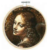 BL1211/71 - Angel, from the Virgin of the Rocks Cross Stitch Kit - 20% off RRP