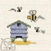 Mouseloft Beehive Cross Stitch Kit - 003-H01sml