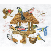 Anchor - Premier Bird Table Cross Stitch Kit - 20% off RRP