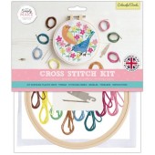  Simply Make Large Cross Stitch Kit - Colourful Birds