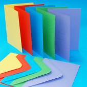 Cards & Envelopes C6 Bright -5 pack