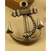 Anchor Bronze Tone Charms 3 Pack