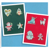 Christmas Festive Needleminders - Pack 1