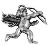 Cupid silver tone Charm - 1