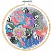 BL1196/77 - Deco Composition from Variations Cross Stitch Kit