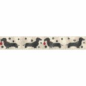 Jomil - 25mm Sausage Dog Ribbon