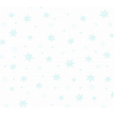 Fabric Flair 14ct Aida Snowflakes with Sparkles