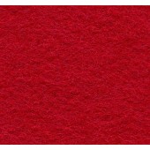 Felt Square Crimson 30% Wool - 9in / 22cm