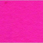 Felt Square Shocking Pink 30% Wool - 9in / 22cm