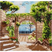 Trimits  - Counted Cross Stitch Kit: Extra Large: Harbour View