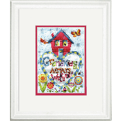 Dimensions Grandkids Always Welcome Cross Stitch Kit