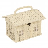 Sewing Box: Wicker House - Bird Aviary