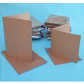 KRAFT SINGLE FOLD CARD PACK