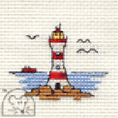 Mouseloft Lighthouse Cross Stitch Kit - 003-J01sml