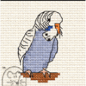 Mouseloft Budgie Cross Stitch Kit - 004-S03stl