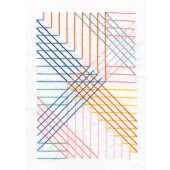 TB110 - Geometry Rules Parallel Lines Printed Embroidery Kit