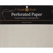 PP1 - Mill Hill White Perforated Paper