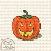 Mouseloft Funsize Cross Stitch Kit - Pumpkin 00M-001mmh