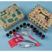 Retro Sewing Tin