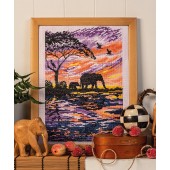 Cross Stitcher Project Pack - issue 392 - Savanna Sunset