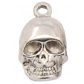 Skull silver tone Charm - 1