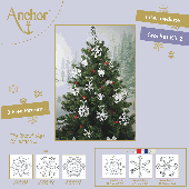 Anchor Crochet Snowflakes Kit Set 1 & 2