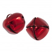 8mm Jingle Bells - Red