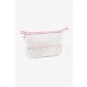 DMC Pink Toiletry Bag