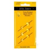 John James Size 24 Twin Pointed Quick Stitch Needles