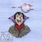 Mouseloft Vampire Cross Stitch Kit - 004-L01stl