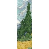 BL1121/71 - The National Gallery - Van Gogh - A Wheatfiled with Cypresses Cross Stitch Kit - 20% off RRP