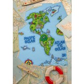 Cross Stitcher Project Pack - World Map XST356/357