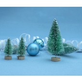 3D Mini Christmas Tree - a single tree, 10cm high